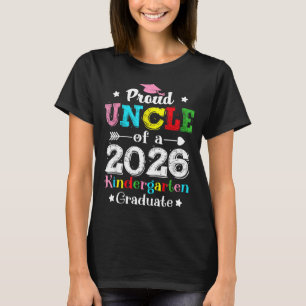 Lustiger stolzer Onkel eines Kindergartenabsolvent T-Shirt