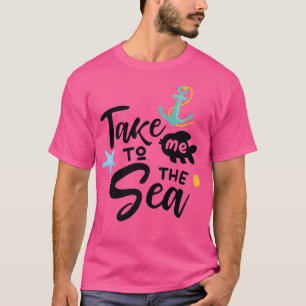 lustiger Strand Sommer schwimmend Sonne pi T-Shirt