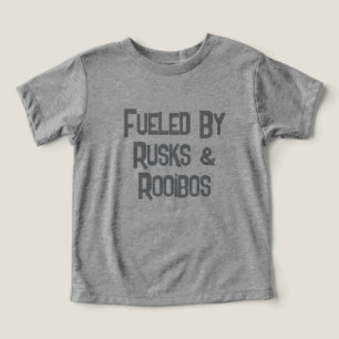 Lustiger Südafrikaner, angetrieben von Rusks & Roo