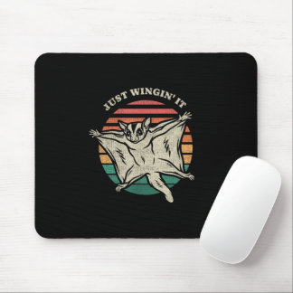 Lustiger Sugar Glider, der einfach so vor sich hin Mousepad