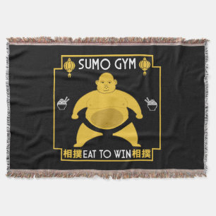 Lustiger Sumo-Ringer Decke
