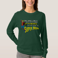 Lustiger SuperMama-Rechtsanwalts-T - Shirt