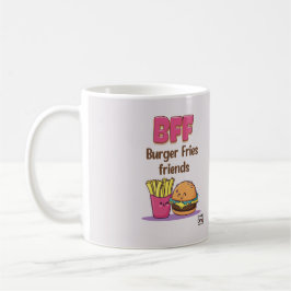 Lustiger süßer BFF-Becher Kaffeetasse
