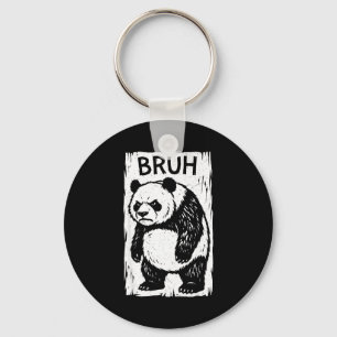 Lustiger süßer Bruh-Panda-Kinder Jungen Mädchen Te Schlüsselanhänger