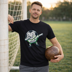 Lustiger & süßer Dabbing Fußball T-Shirt