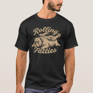 Lustiger Süßer Englisch Bulldogge Liebhaber Welpe T-Shirt