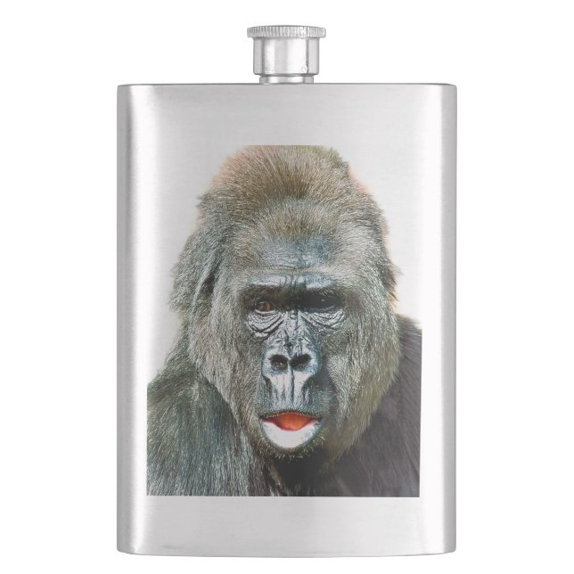 LUSTIGER SÜßER GORILLA FLACHMANN (Vorderseite)