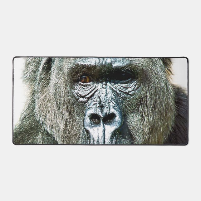 LUSTIGER SÜßER GORILLA SCHREIBTISCHUNTERLAGE (Vorderseite)