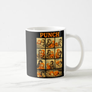 Lustiger süßer Schlag-Affe Makake Meme japanisch Kaffeetasse