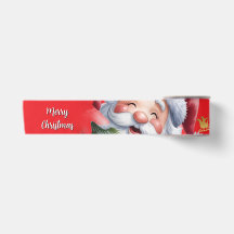 Lustiger süßer Weihnachtsmann & Typografie