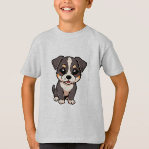 Lustiger süßer Welpe – Liebenswerter Cartoon-Hund T-Shirt