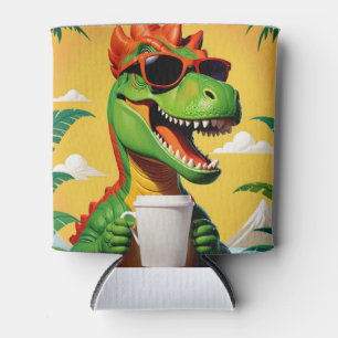 Lustiger T-Rex-Dinosaur Dosenkühler