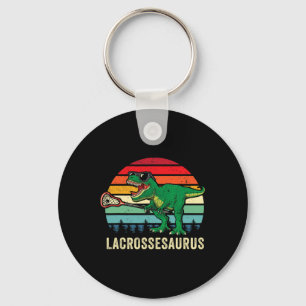 Lustiger T Rex Lacrosse Dinosaur Lax Jungen Lacros Schlüsselanhänger