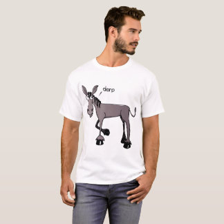 Lustiger T - Shirt Derp Esels
