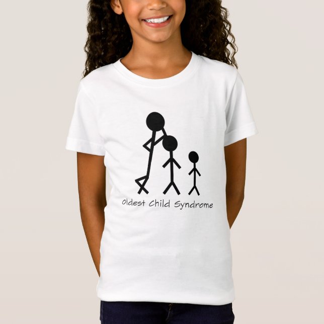 Lustiger T - Shirt des ältesten Kindersyndroms (Vorderseite)