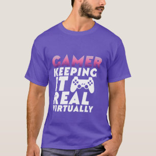 Lustiger T - Shirt für die Gamers, die praktisch