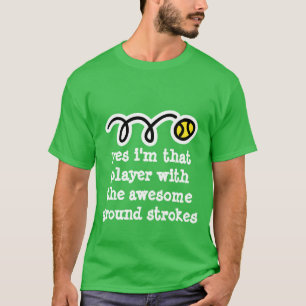 Lustiger T - Shirt für Tennisfreaks