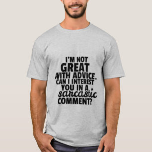 Lustiger T - Shirt-geistreicher sarkastischer T-Shirt