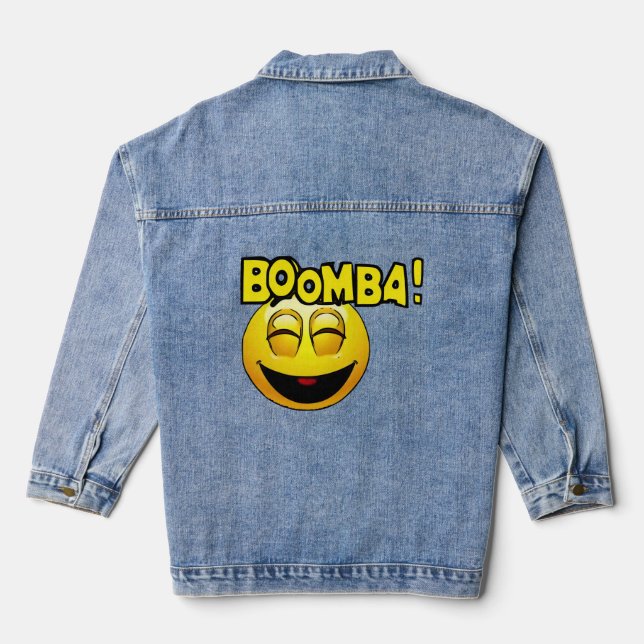 lustiger T - Shirt Jeansjacke (Rückseite)