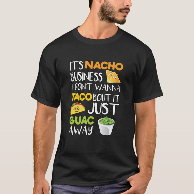 Lustiger T - Shirt - NachoTaco Guac T-Shirt (Vorderseite)