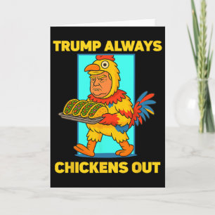 Lustiger Taco-Dienstag Trump kneift immer Lustig Karte