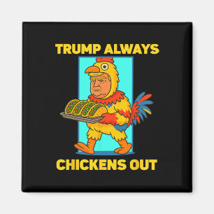 Lustiger Taco-Dienstag Trump kneift immer Lustig Magnet