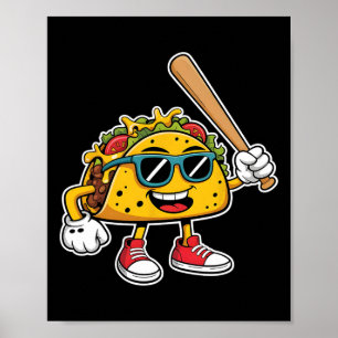 Lustiger Taco spielt Verkauf mexikanischer Cinco D Poster