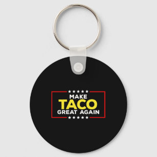 Lustiger Taco Trump kneift immer, macht Taco Gre Schlüsselanhänger