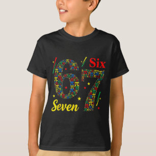 Lustiger Tag 3.14 Symbol 67 Meme Mathe-Witz Gen Z T-Shirt