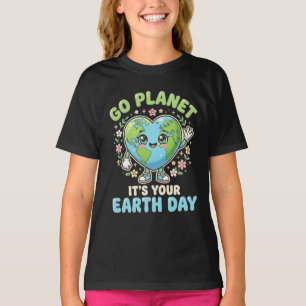 Lustiger Tag der Erde Geh Planet Es ist dein Tag d T-Shirt