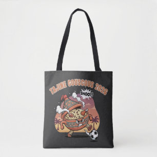Lustiger Tajine & Couscous Fußball Charakter 2026 Tasche
