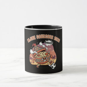 Lustiger Tajine & Couscous Fußball Charakter 2026 Tasse