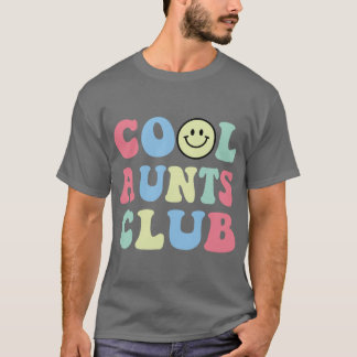 Lustiger Tante Club Lustiges Lächeln Bunter Lustig T-Shirt