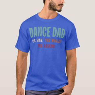 Lustiger Tanz Dadhe Manhe Wallethe Legende Tanz Fa T-Shirt