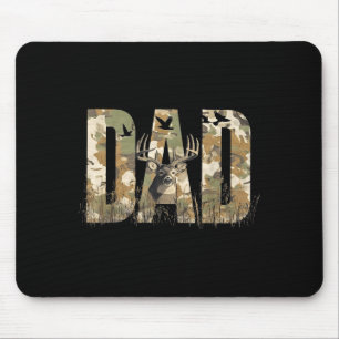 Lustiger Tarndruck-Vater Jagd-Tarnung Hirsch Vater Mousepad