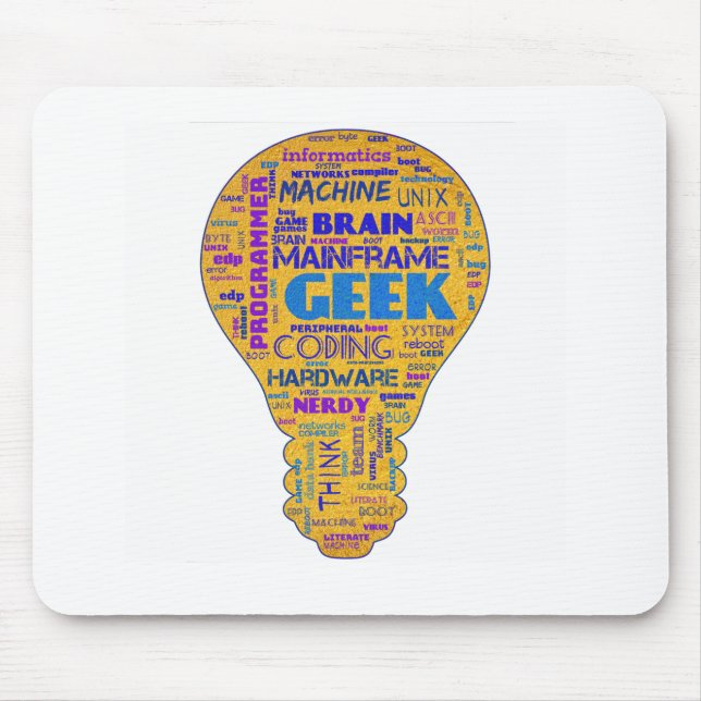 Lustiger Tech-Humor-Geek - Coder-Geschenk Mousepad (Vorne)