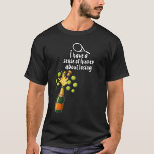 Lustiger Tennisspruch für Katzenliebhaber T-Shirt