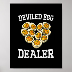 Lustiger Thanksgiving-Teufelsei-Händler, du weißt  Poster