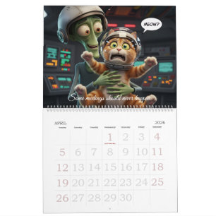 Lustiger Tierkalender – Skurriler und kantiger Hum Kalender