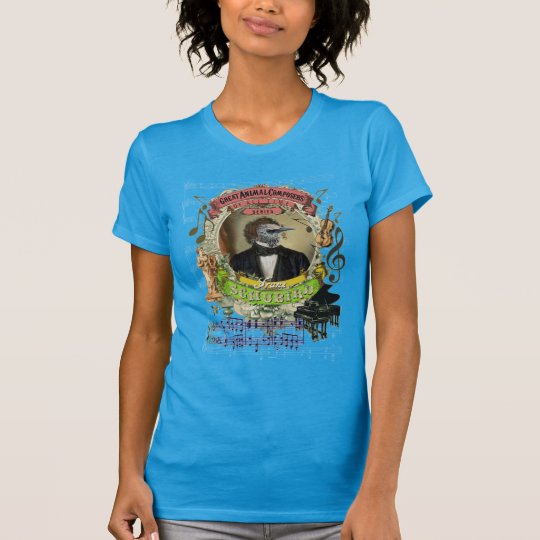 Lustiger Tierkomponist Schubert Franz Schubird T-Shirt