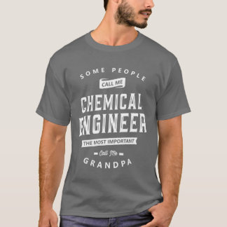Lustiger Titel für Chemieingenieur-Opa Mädchen T-Shirt