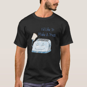Lustiger Toaster, den ich ein Toast-Shirt T-Shirt