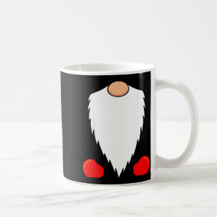 Lustiger Tomte Schwedischer Gnom Bart Weihnachten  Kaffeetasse