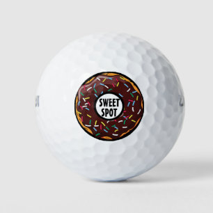 Lustiger Tortenpunkt Golfball