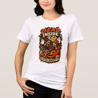 Lustiger Tot von Innen, aber immer noch erscheinen Tri-Blend Shirt