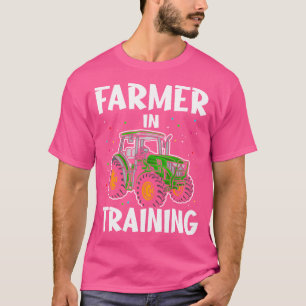 Lustiger Traktor Junge Bauer In Ausbildung Traktor T-Shirt