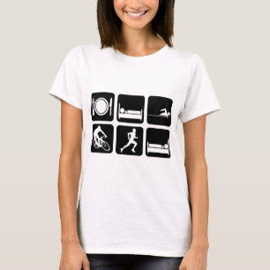 Lustiger Triathlon T-Shirt