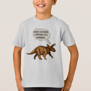 Lustiger Triceratops-Dinosaurier T-Shirt