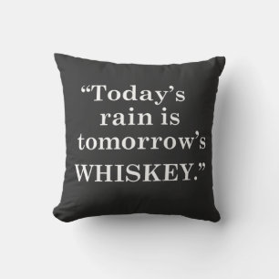 Lustiger Trinkspruch für Whiskey Kissen