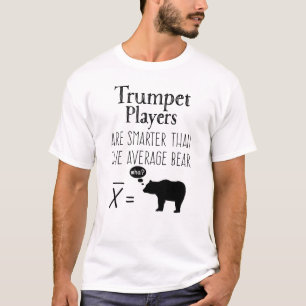 Lustiger Trompete-T - Shirt - durchschnittlicher